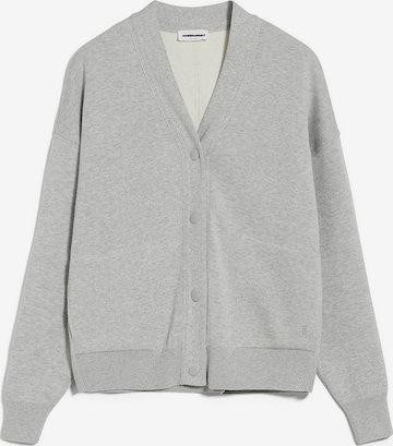 ARMEDANGELS Knit Cardigan 'Bombaa' in Grey: front