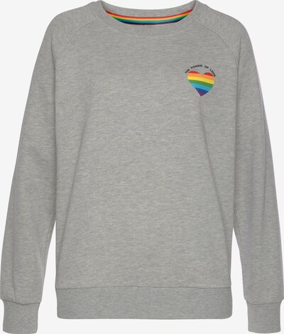 LASCANA Sweatshirt in mottled grey / Mixed colors, Item view