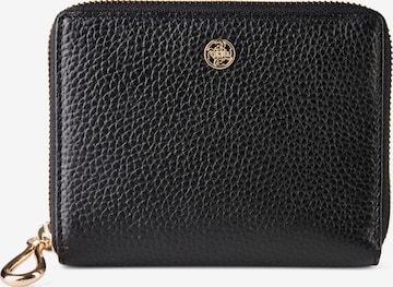 Esquire Portemonnaie 'Alexandria' in Schwarz: Vorderseite