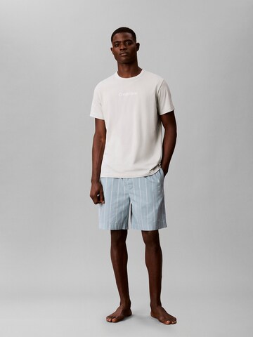 Calvin Klein Pajama short in Blue: front