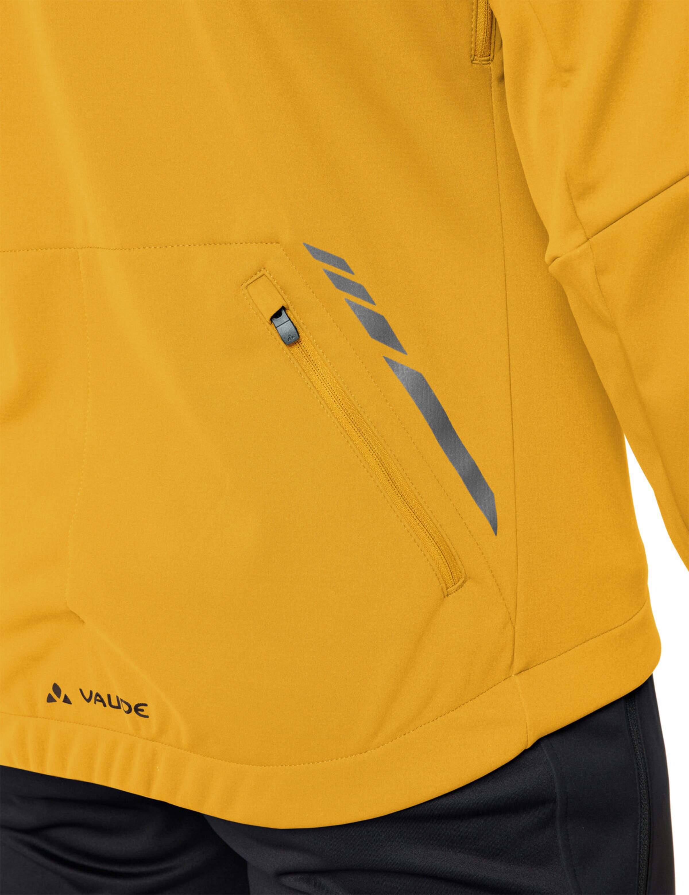 VAUDE Sports jacket 'Posta VII' in Yellow