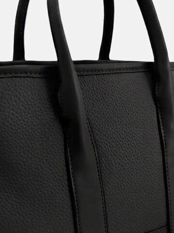 Borsa a spalla 'Borsa a Spalla Donna PVC Gianmarco Venturi con Zip e Cuore' di GianMarco Venturi in nero