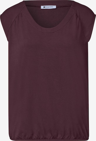STREET ONE Top in Red: front