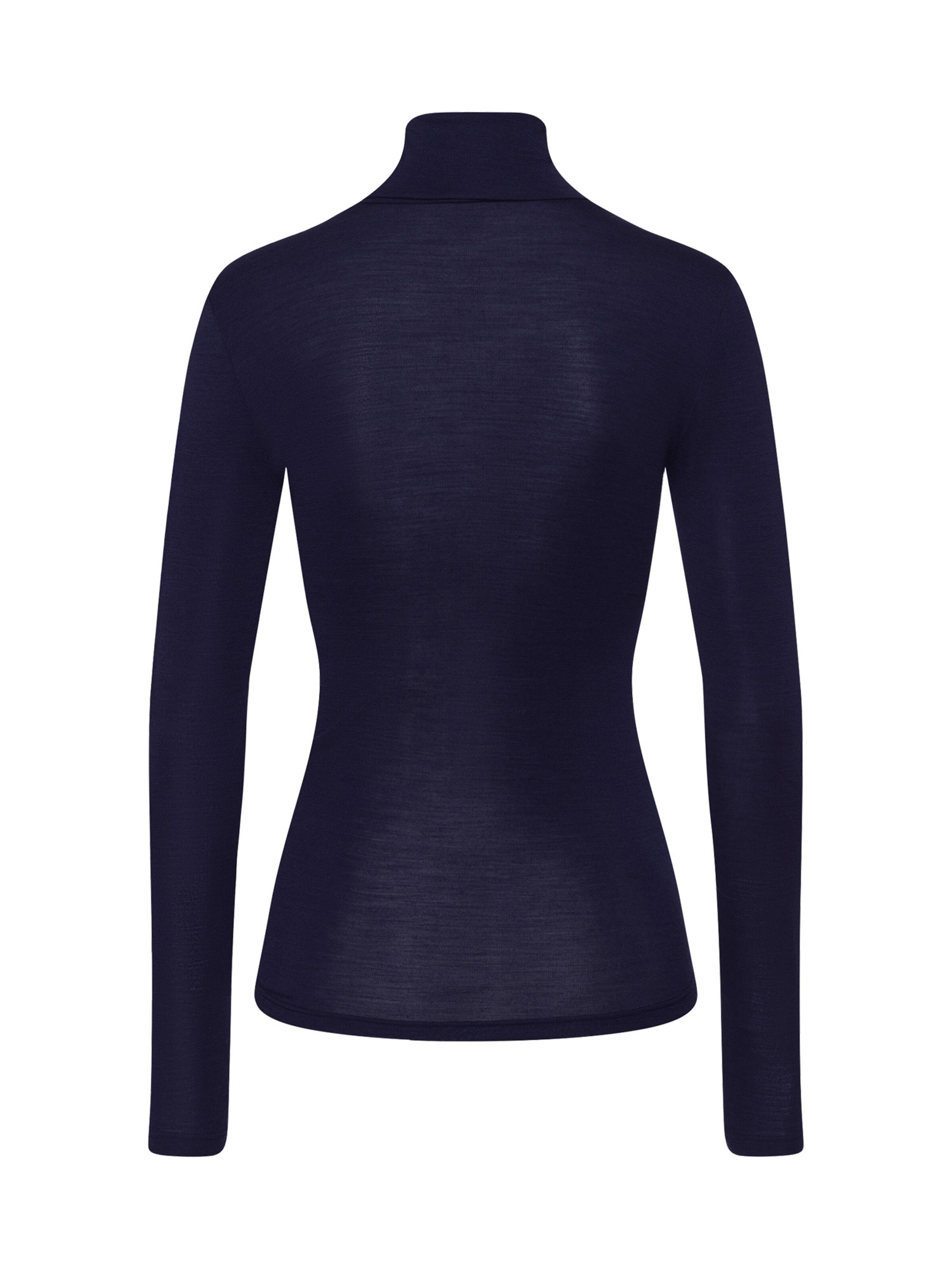 Hanro Onderhemd ' Woolen Silk ' in Blauw