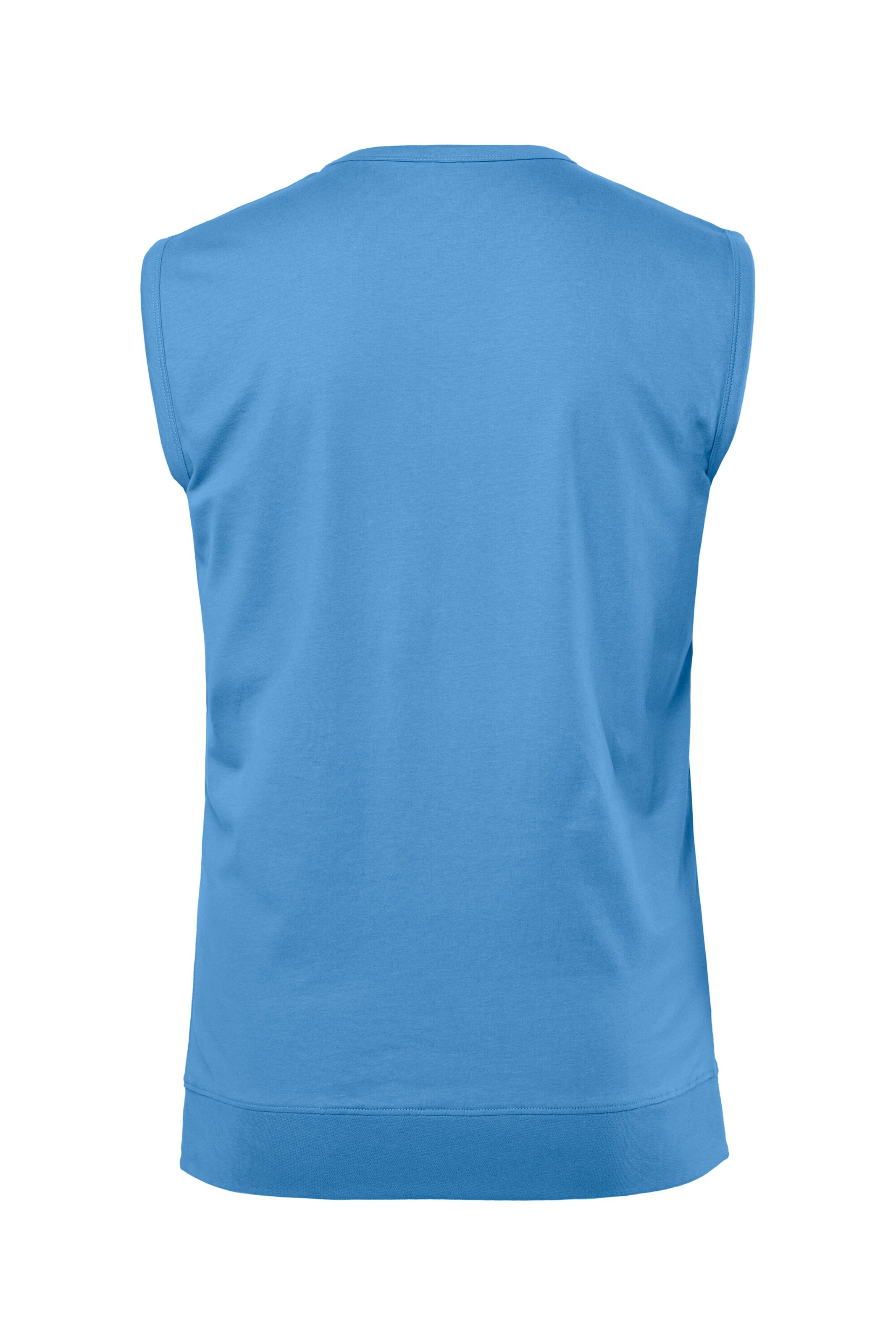 Men Plus Undershirt in Blue
