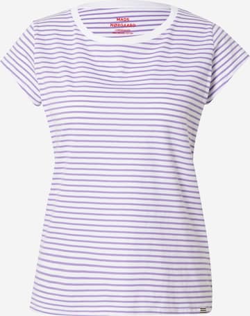 T-shirt 'Teasy' MADS NORGAARD COPENHAGEN en violet : devant