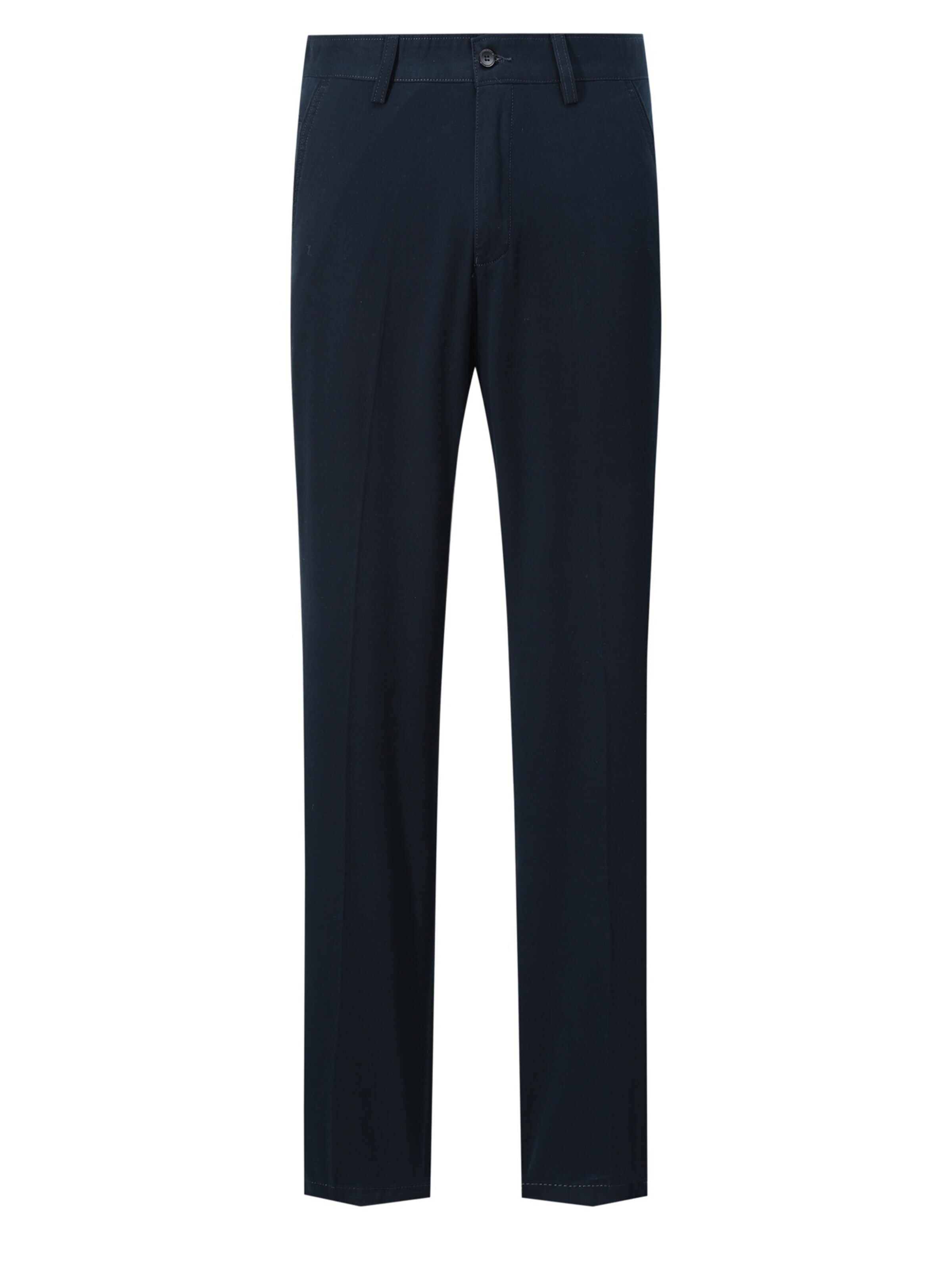 ALLTHEMEN Regular Pleat-Front Pants 'Stofffall' in Blue