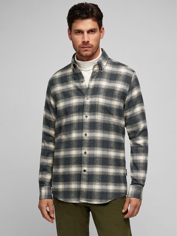 Coupe regular Chemise HECHTER PARIS en gris : devant