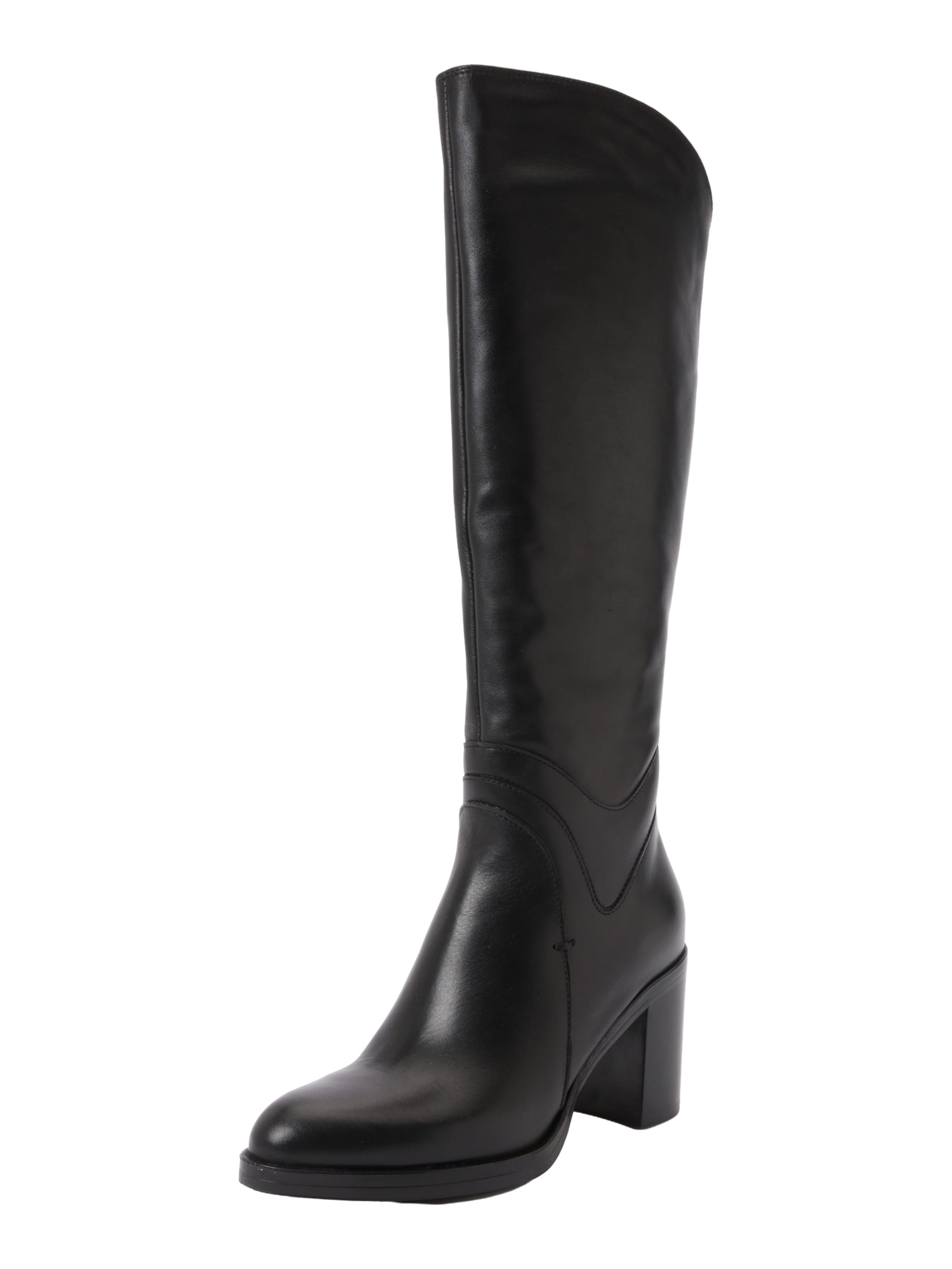 Bottes 'LAMA' MJUS en noir : devant