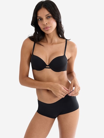 TRIUMPH T-Shirt Bügel-BH ' Red Label Body Make-Up Illusion ' in Schwarz