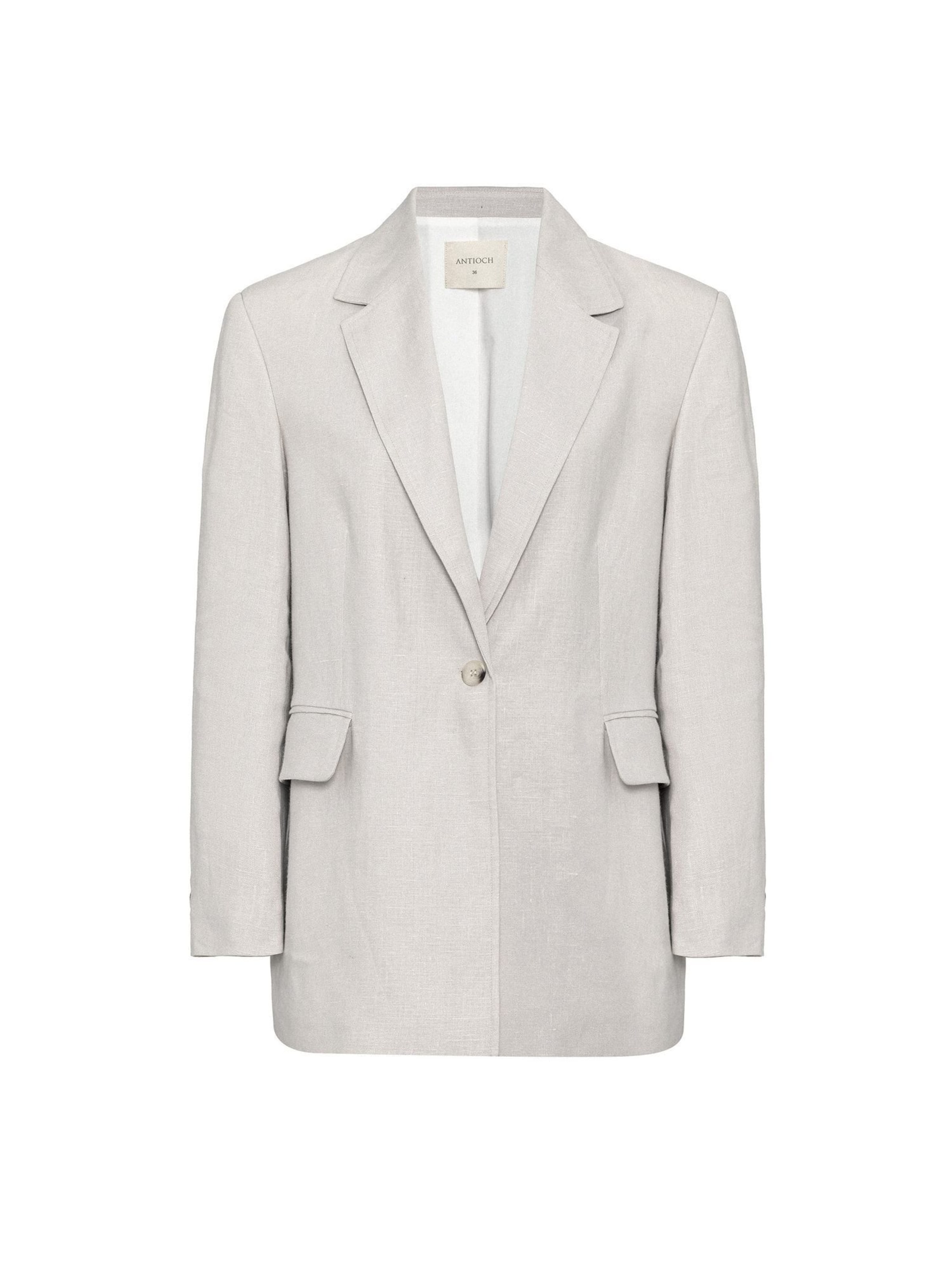 Antioch Blazer i beige: forside