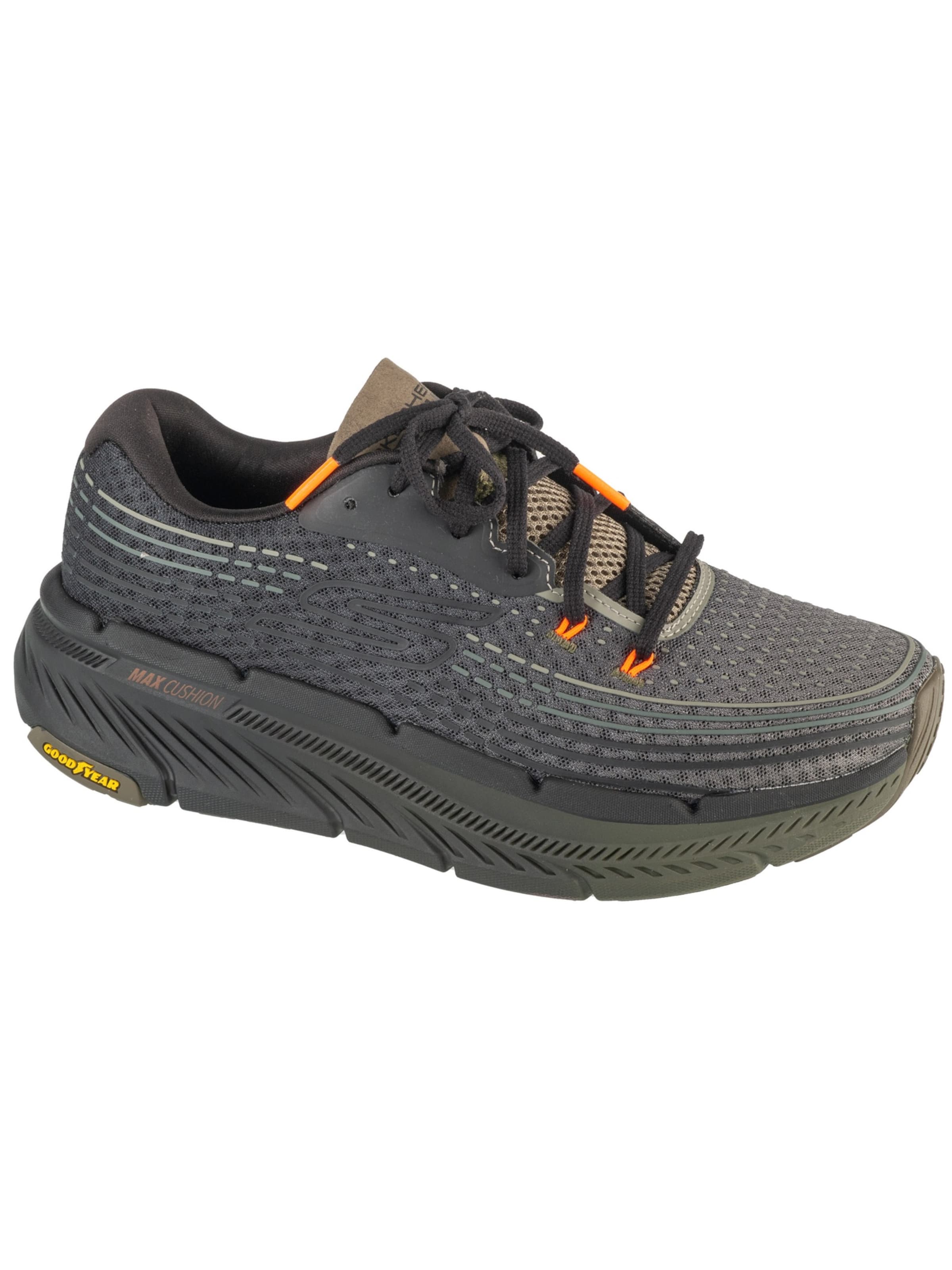 SKECHERS Running shoe 'Skechers Max Cushioning Premier 2.0' in Green: front