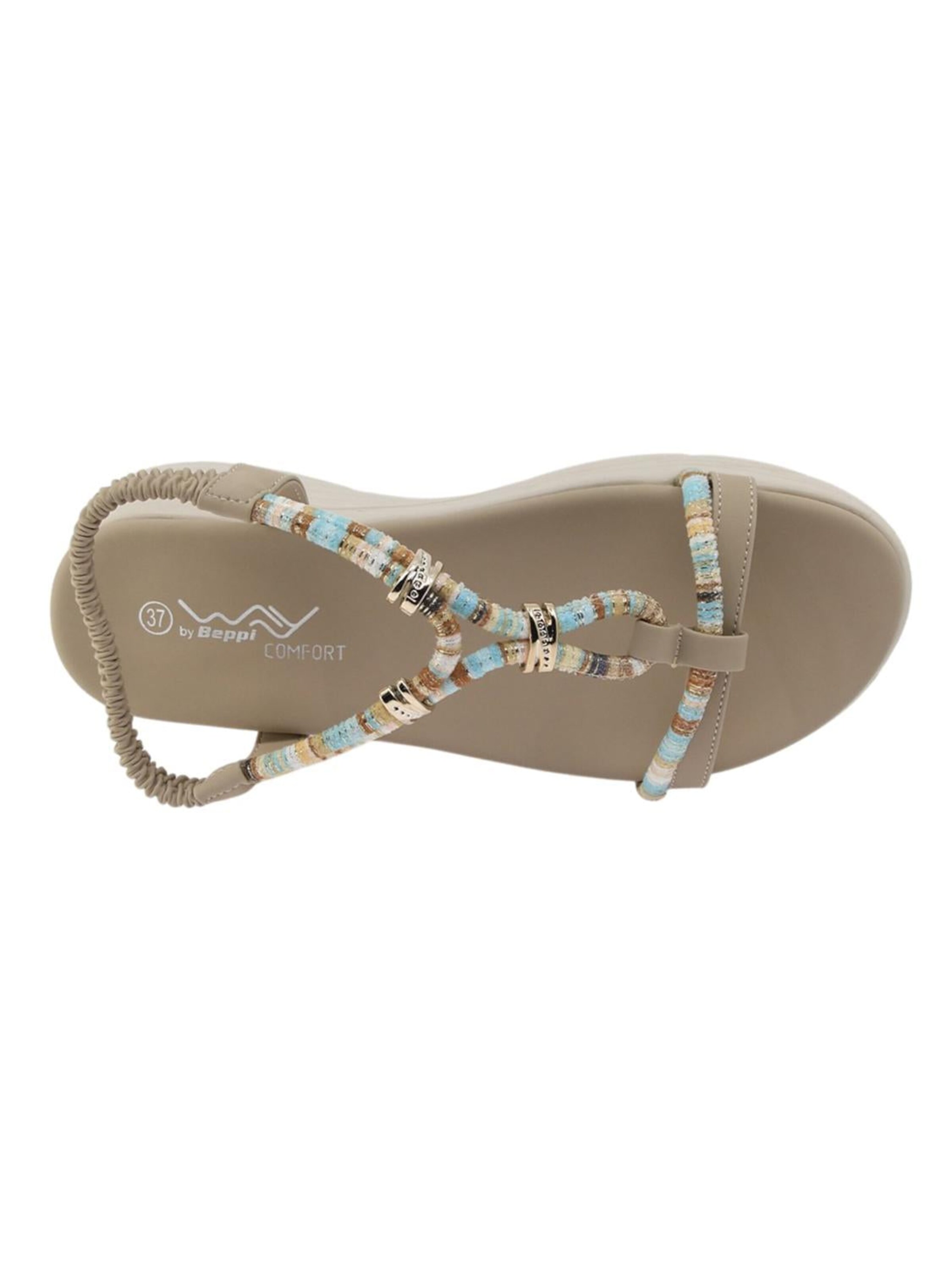 Beppi Sandaal 'Casual Sandal' in Grijs