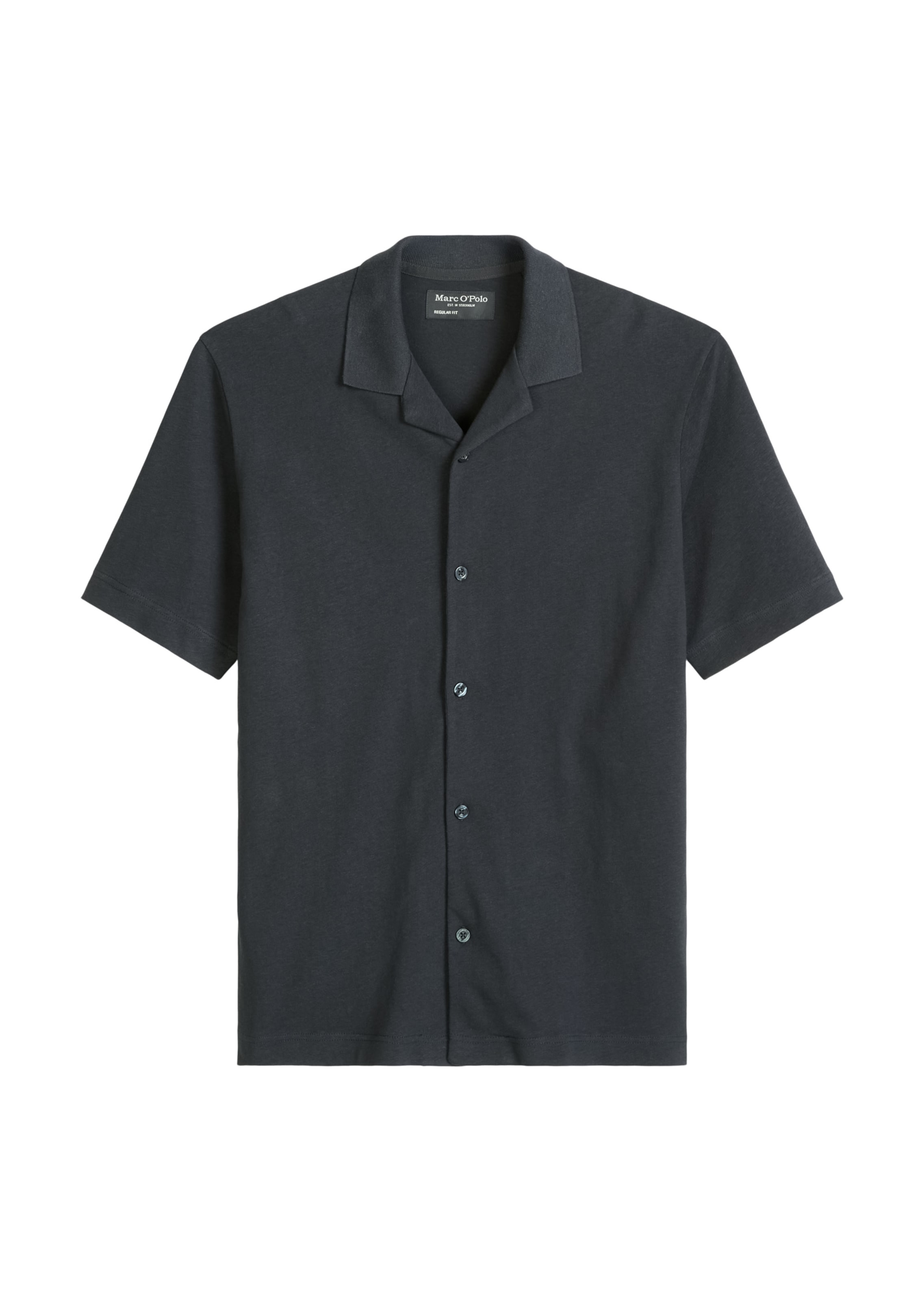 Marc O'Polo Regular fit Button Up Shirt in Blue: front