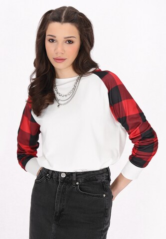 myMo ROCKS - Sweatshirt em branco: frente