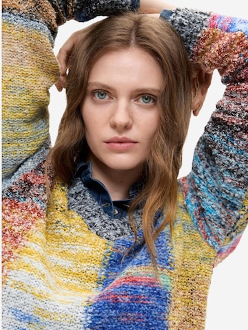 Desigual - Jersey 'JERS_EARTHTEXTURE 26WWJF25' en rojo