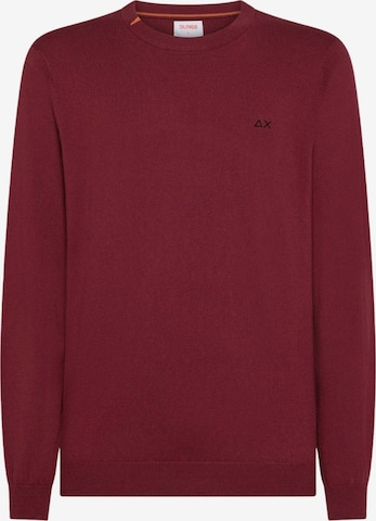 Pullover 'K45101' di SUN68 in rosso: frontale
