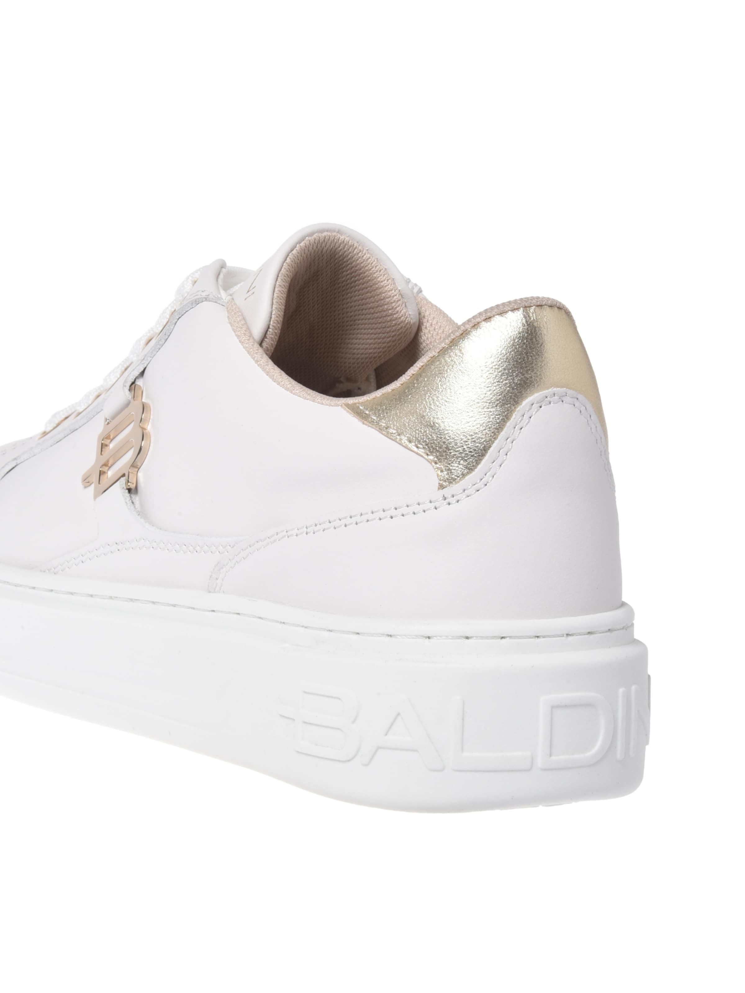 BALDININI Platform trainers in White
