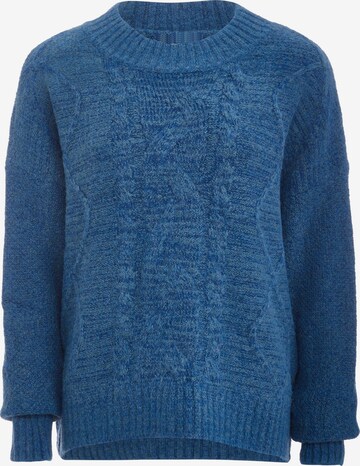 Pull-over Tanuna en bleu : devant