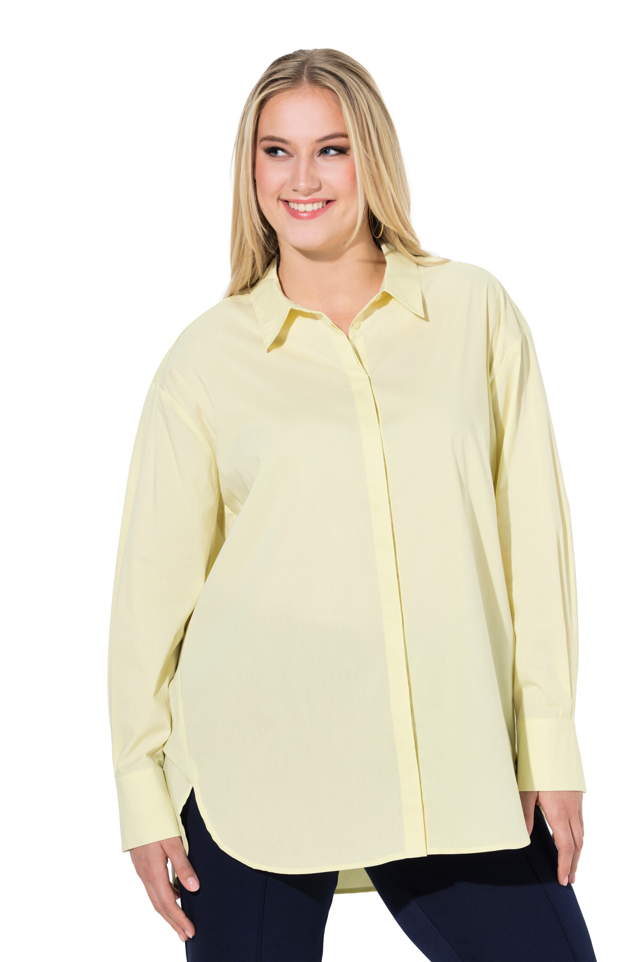 Ulla Popken Blouse in Yellow: front