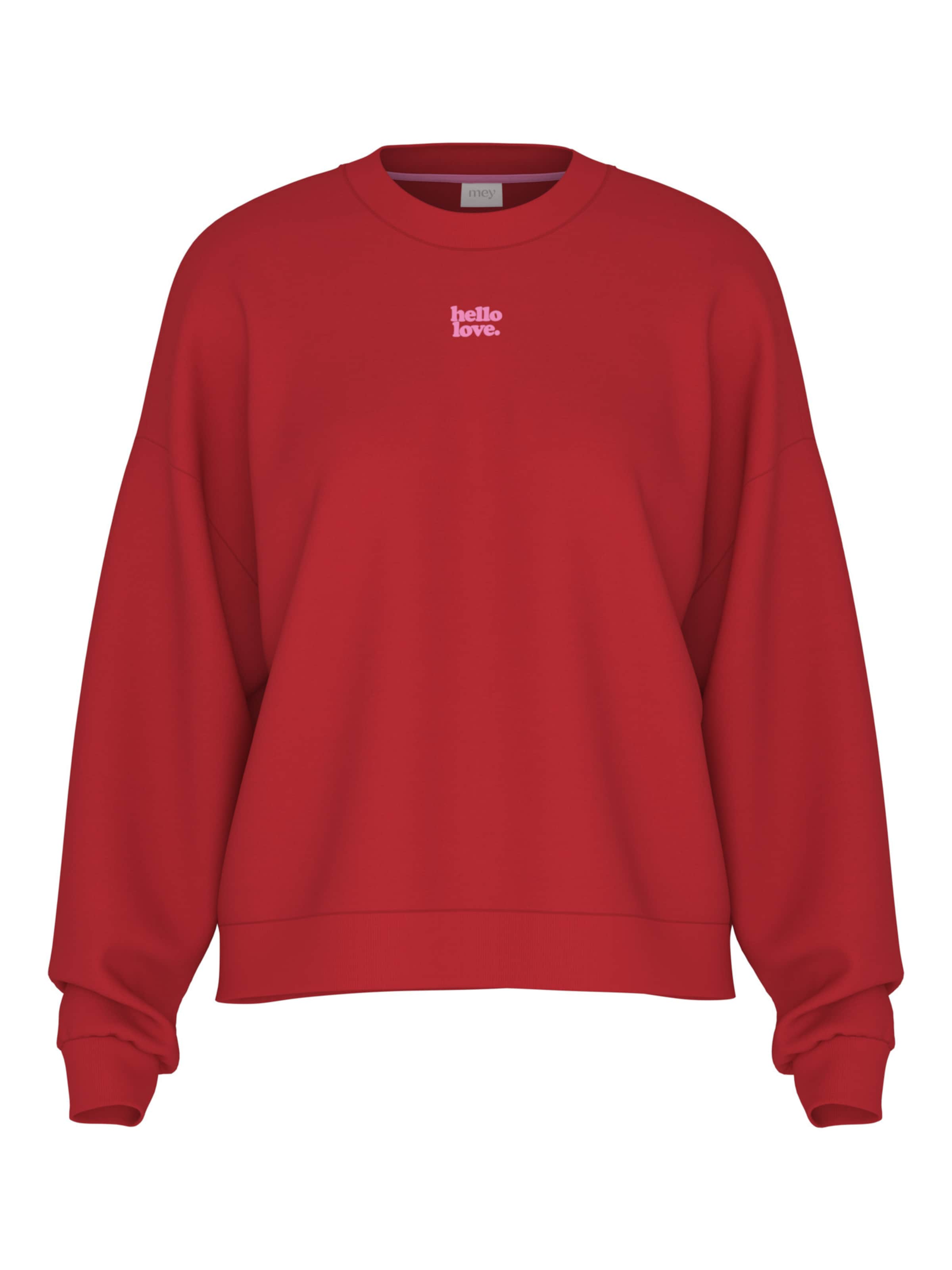 Mey Sweatshirt in Rood: voorkant