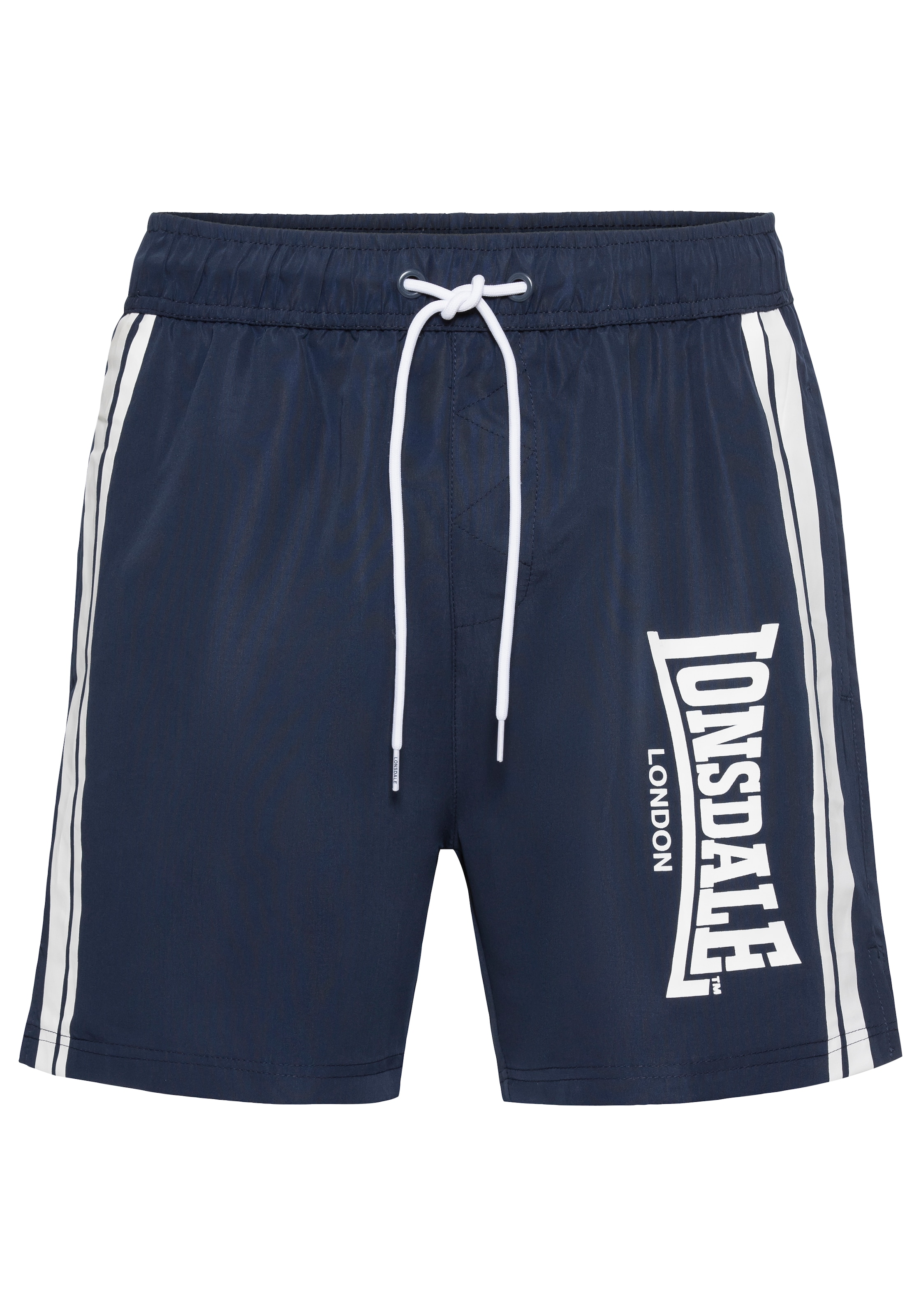 LONSDALE Board Shorts in Blue: front