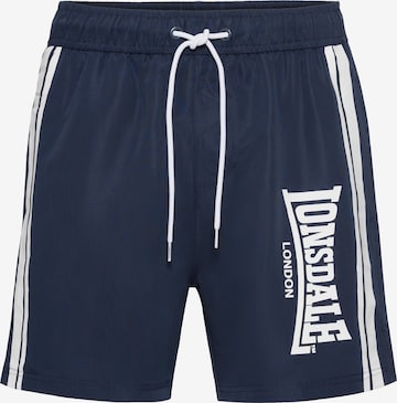 LONSDALE Badeshorts in Blau: predná strana