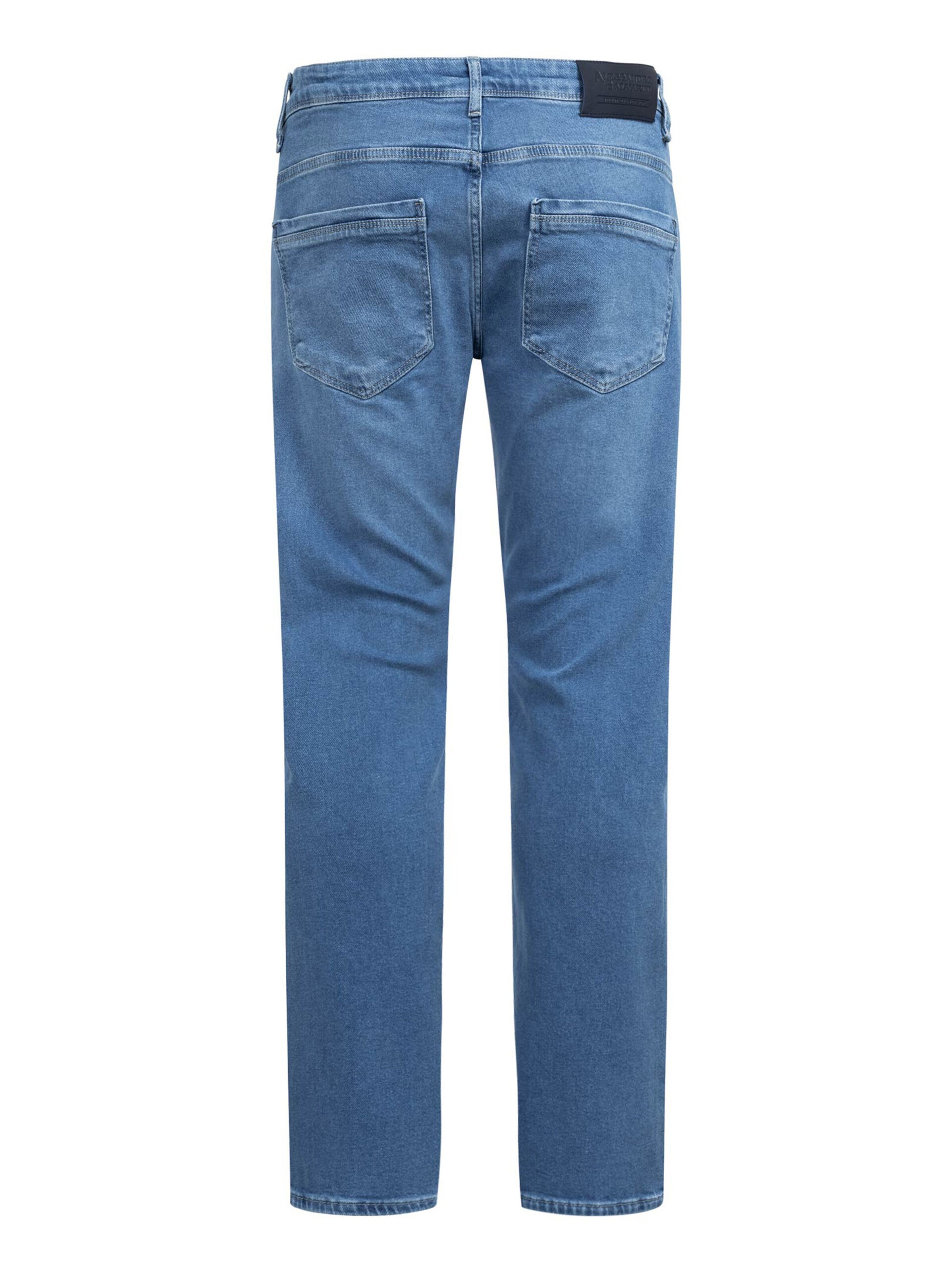 Alessandro Salvarini Regular Jeans in Blue