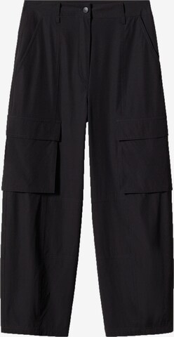 MANGO Regular Cargo Pants 'Louis' in Black: front