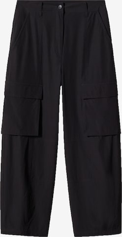 MANGO Regular Cargo Pants 'Louis' in Black: front