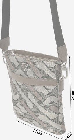 GUESS - Bolso de hombro 'ROMA' en gris