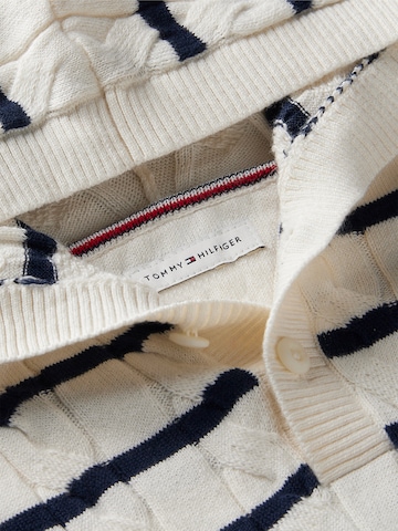 TOMMY HILFIGER Pullover in Weiß
