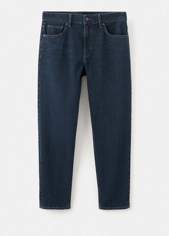 MANGO MAN Tapered Jeans 'Ben' in Blau