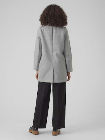 VERO MODA Between-seasons coat 'VINCE AURA' in Grey