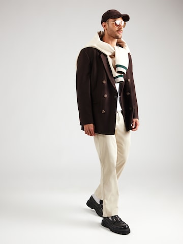 Coupe regular Veste de costume 'Usmar253F1X' HUGO en marron