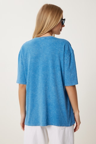 T-shirt oversize Happiness İstanbul en bleu