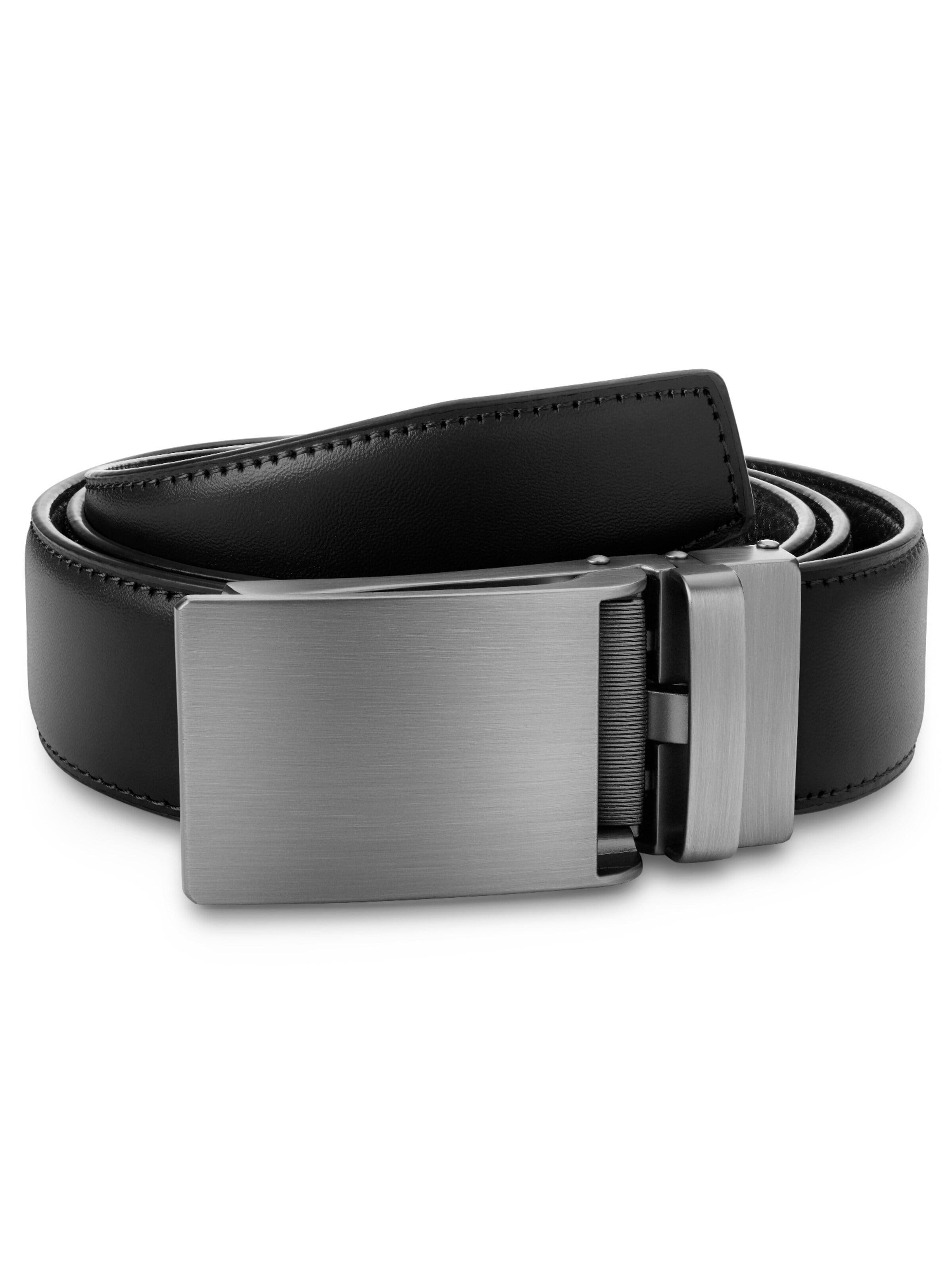 Seizmont Belt 'Fixus' in Black: front