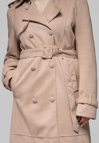 Ombre Tussenmantel in Beige