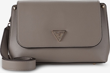 GUESS Schoudertas 'Meridian II' in Grijs: voorkant