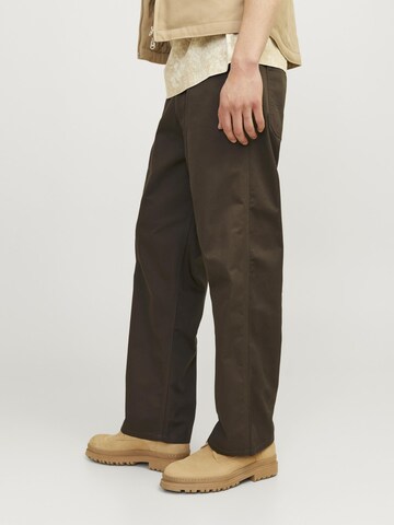 JACK & JONES Loosefit Broek in Bruin