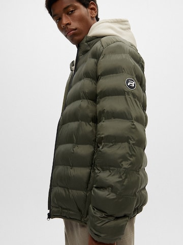 Pull&Bear Between-Season Jacket in Green