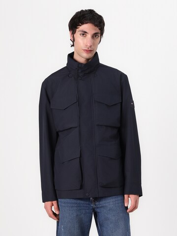 TOMMY HILFIGER Välikausitakki värissä sininen: etupuoli