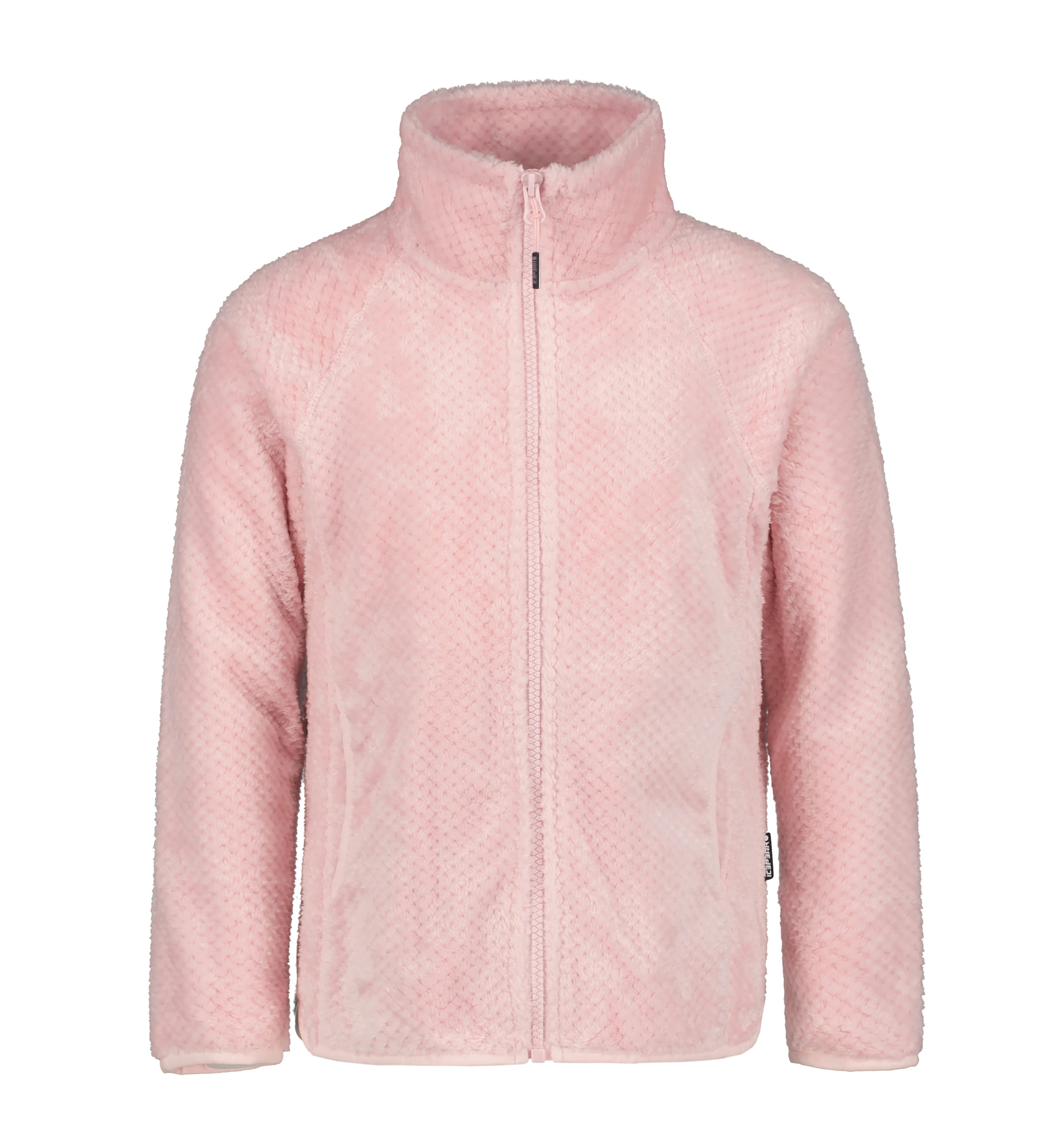 ICEPEAK Athletic Fleece Jacket in Pink: front