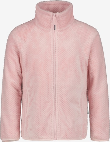ICEPEAK Athletic Fleece Jacket in Pink: front