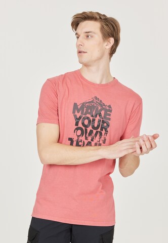 Whistler Performance Shirt 'Hitch' in Red: front