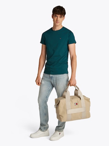 Tommy Jeans Weekend bag i beige: framsida