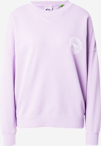 QUIKSILVER Sweatshirt in Pink: predná strana