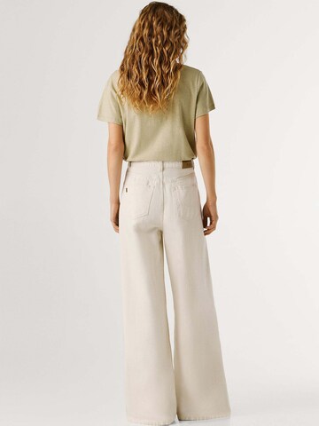 Pepe Jeans Wide Leg Jeans 'Jaimy' in Weiß