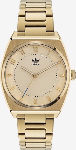 ADIDAS ORIGINALS Analog Watch ' Ao Style Code Two ' in Gold: front