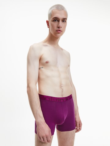 Calvin Klein Underwear - Calzoncillo boxer en lila: frente
